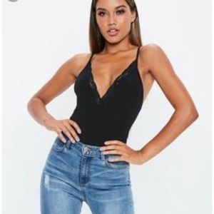 V-neck Bodysuit